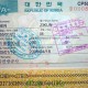 Visa di Cong tac Han Quoc