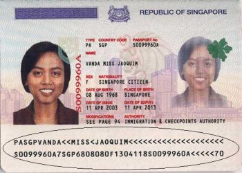Visa di tham than tai Singapore