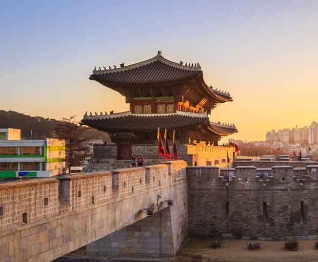 Du lịch Hàn Quốc mùa Thu - Seoul - Suwon - Pháo đài Hwaseong - Đảo Nami - Tháp Namsan từ Sài Gòn 2025