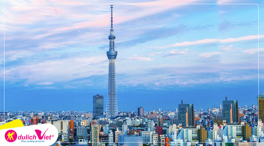 Du lịch Nhật Bản Tháp Truyền Hình Tokyo Sky Tree