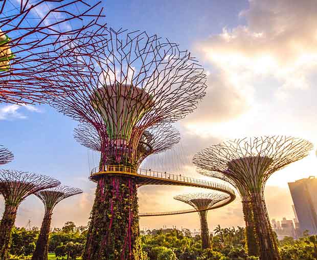 TOUR SINGAPORE MÙA THU 3N2Đ | SENTOSA - GARDEN BY THE BAY ( 1 ngày tự do)