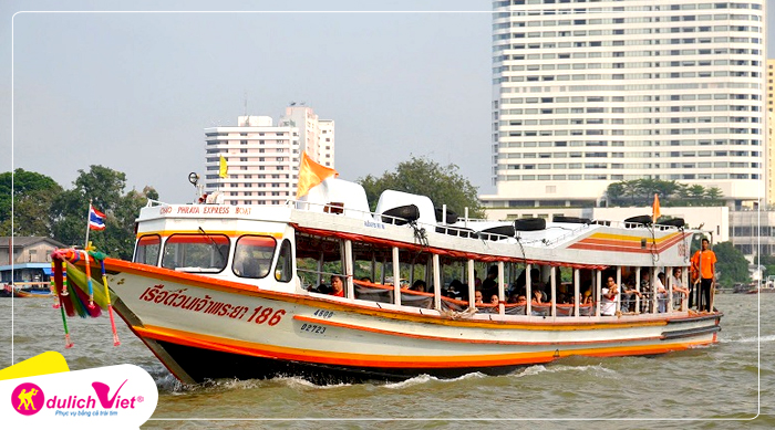 Du lịch Thái Lan Dạo Thuyền Trên Sông Chaophraya