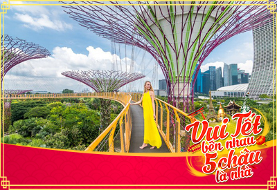 Tour Malaysia - Singapore Tết giá tốt khởi hành từ Hà Nội
