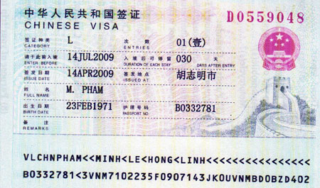 Visa di Trung Quoc chua benh
