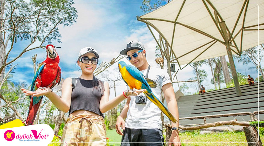 Tour Phú Quốc - Ngắm hoàng hôn Sunset Sanato khuyến mãi Vietnam Airlines từ Sài Gòn