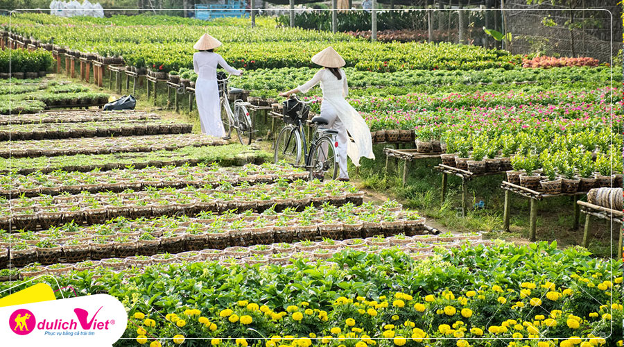 Du lịch Đồng Tháp - Làng hoa Sa Đéc - Tràm chim Tam Nông - Đồng sen tháp mười từ Sài Gòn