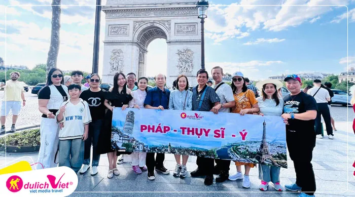 TOUR CHÂU ÂU MÙA XUÂN 10N9Đ | PHÁP - THỤY SĨ - Ý