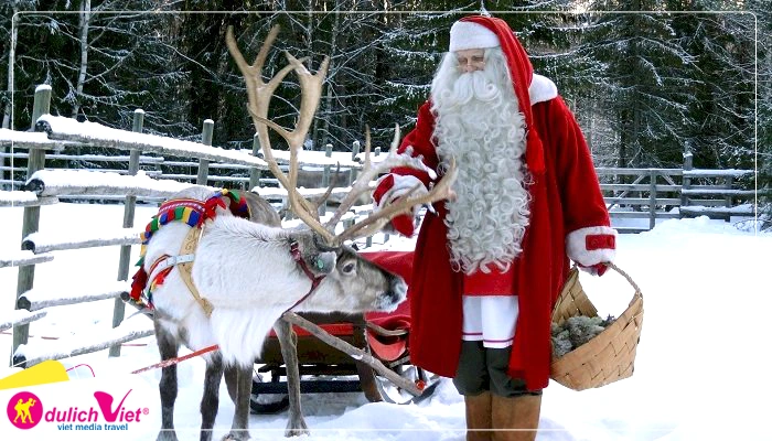 Rovaniemi – quê hương chính thức của Ông già Noel. 