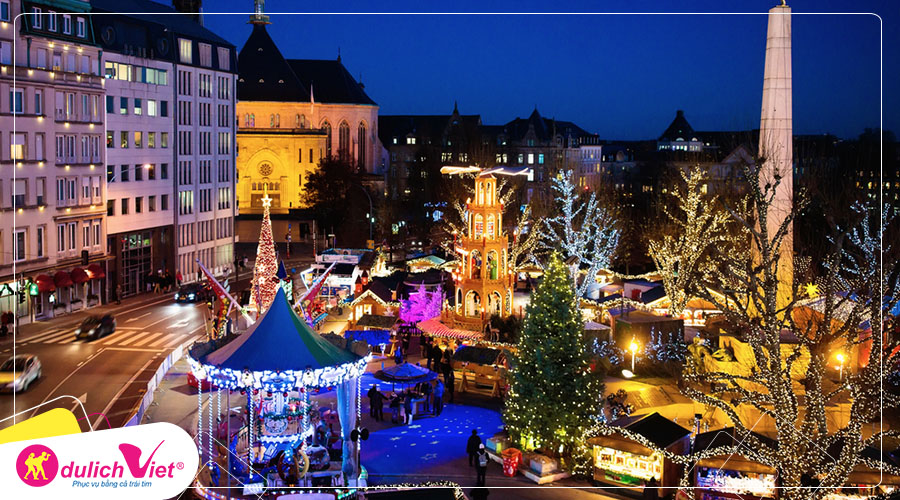 Du lịch Châu Âu - Pháp - Luxembourg - Bỉ - Hà Lan - Đức dịp Noel từ Sài Gòn 2024