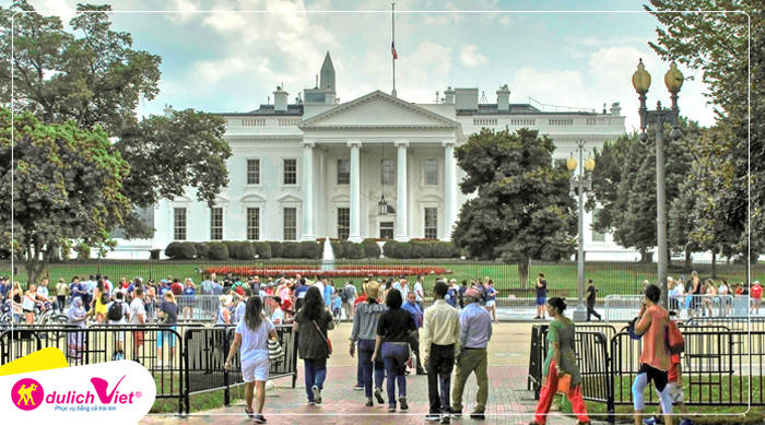 Du lịch Mỹ Tham quan Nhà Trắng