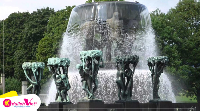 Vigeland Sculpture Park – Công viên điêu khắc Vigeland