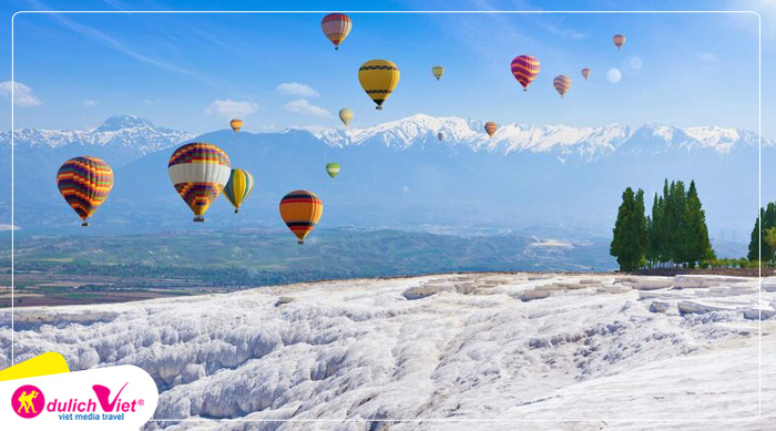 TOUR THỔ NHĨ KỲ MÙA THU 8N7Đ | ISTANBUL - CANAKKALE - KUSADASI - SELCUK PAMUKKALE - KONYA - CAPPADOCIA