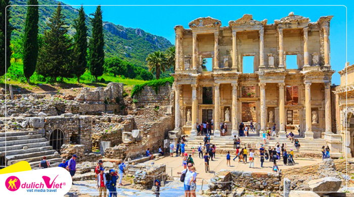 Tour Thổ Nhĩ Kỳ tham quan thành cổ Ephesus