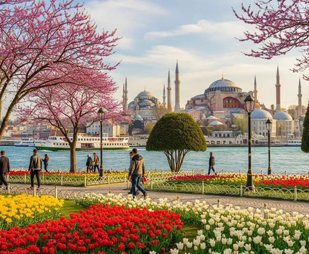 TOUR THỔ NHĨ KỲ MÙA XUÂN 8N7Đ | ISTANBUL - CAPPADOCIA - KONYA - PAMUKKALE -TROY