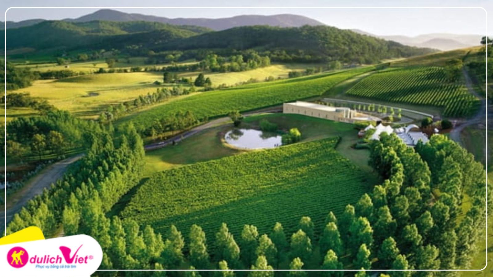 Du lịch Úc đến thăm Thung lũng Yarra Valley