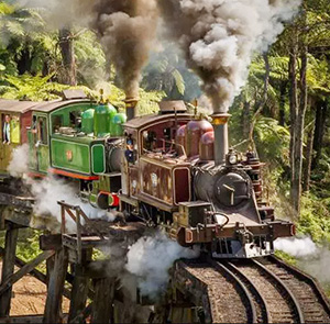 Du lịch Free & Easy Tour nội địa Úc - Tàu Cổ Hơi Nước Puffing Billy - Dandenong & Thung Lũng Yarra Valley