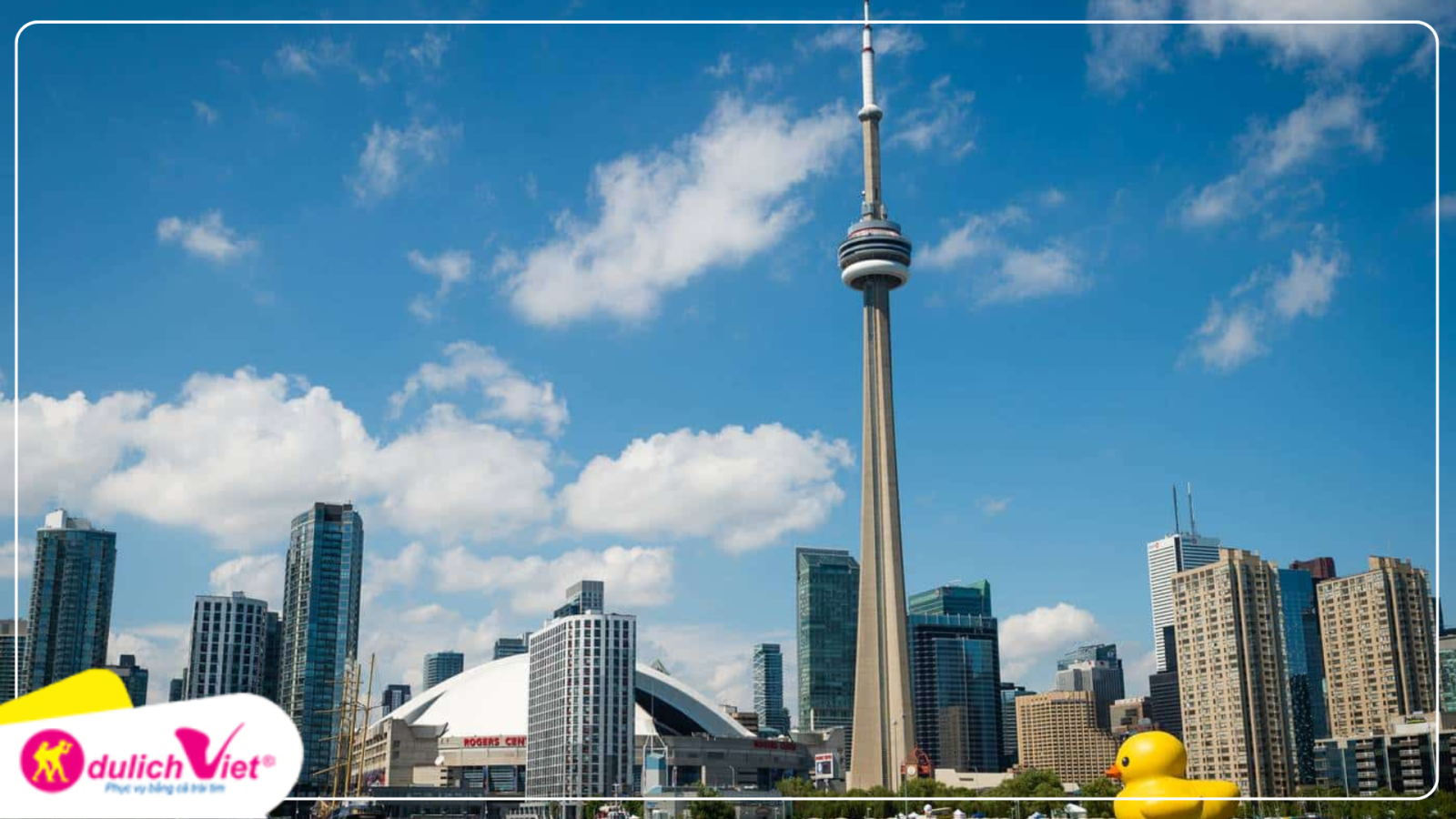 Tour du lịch Châu Mỹ tham quan Tháp CN Tower