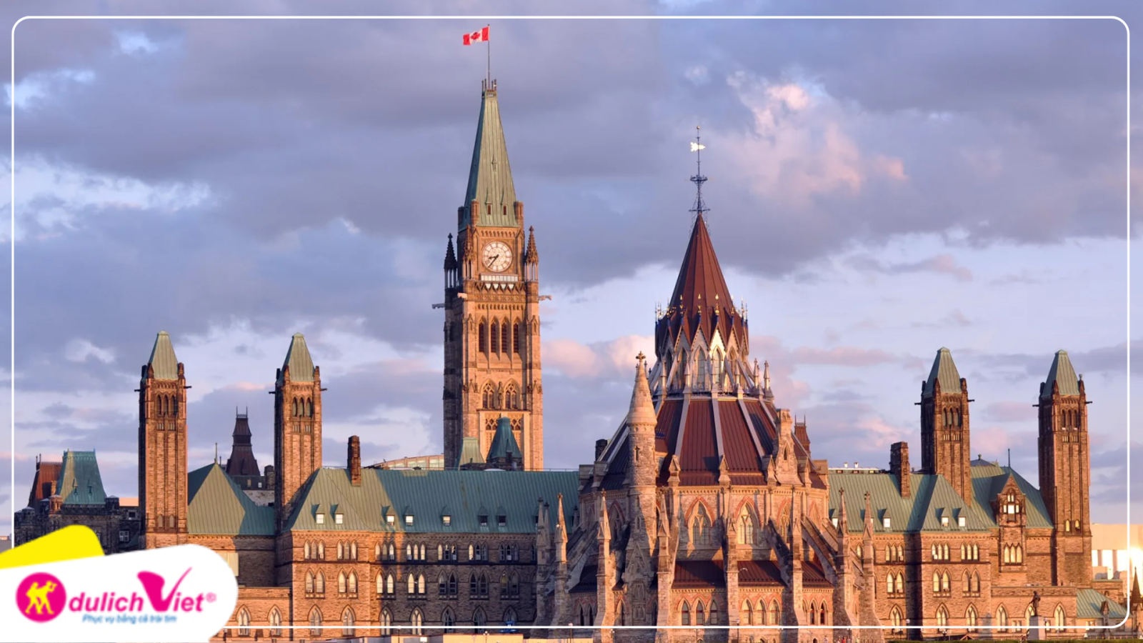 Tour du lịch Châu Mỹ tham quan Parliament Hill