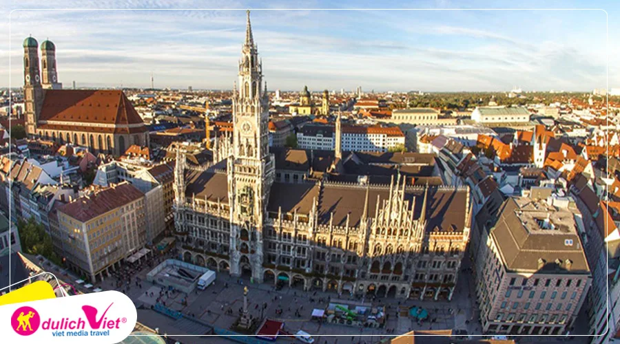 Quảng trường trung tâm Marienplatz