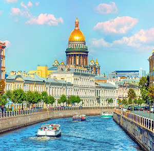 Du lịch Châu Âu mùa Thu - Tour Nga - Moscow - Saint Petersburg từ Hà Nội 2024