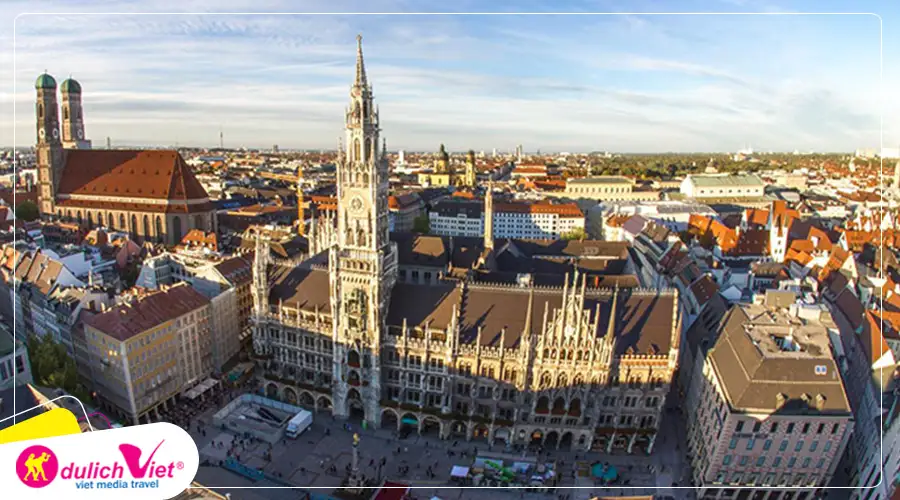 Quảng trường trung tâm Marienplatz