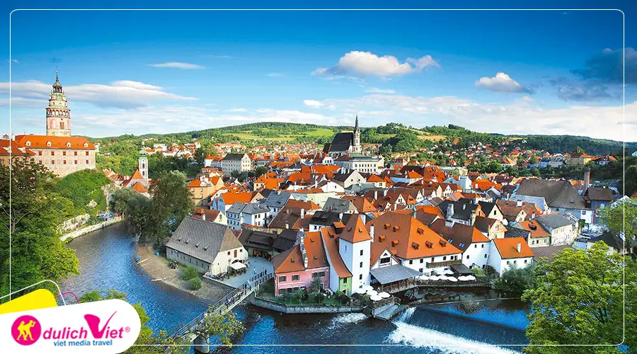 Khu phố cổ của Český Krumlov