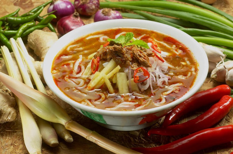 Du lịch Malaysia - Assam Laksa là tinh túy trong ẩm thực Malaysia