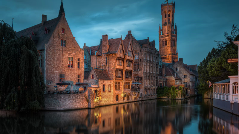 Du lịch Bỉ -  Thành phố Bruges cổ nhất Châu Âu