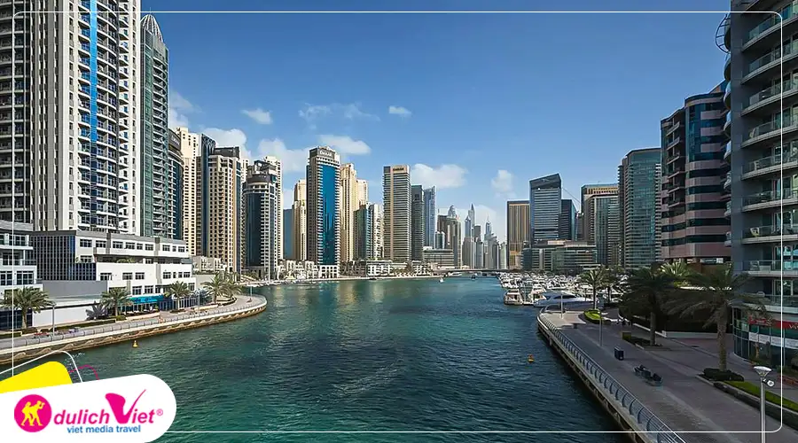 Tua Dubai tham quan Khu phố đi bộ Marina Walking