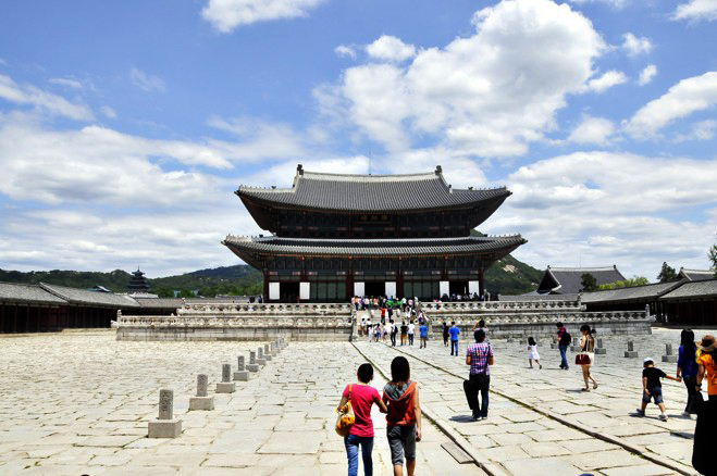 Những hình ảnh tuyệt đẹp tại Cung điện Gyeongbokgung