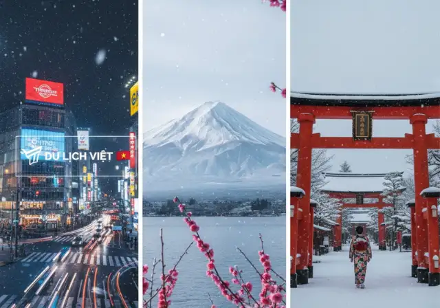 Du Lịch Nhật Bản Tết 2026 – Hành Trình Đón Năm Mới Bính Ngọ Giữa Xứ Hoa Anh Đào