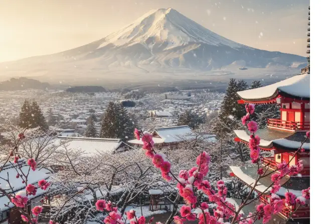 Du Lịch Nhật Bản Tết 2026 – Hành Trình Đón Năm Mới Bính Ngọ Giữa Xứ Hoa Anh Đào