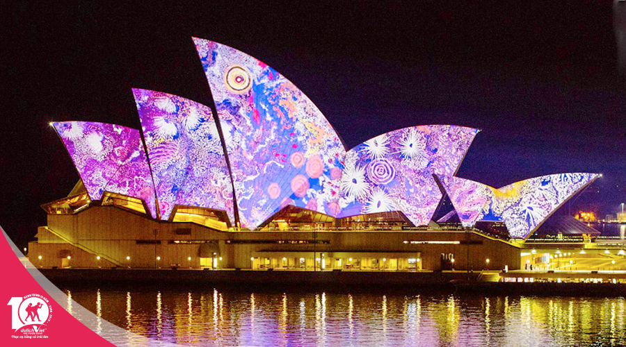 Du lịch Úc - Sydney - Lễ hội ánh sáng Vivid Sydney - Melbourne từ Sài Gòn giá tốt