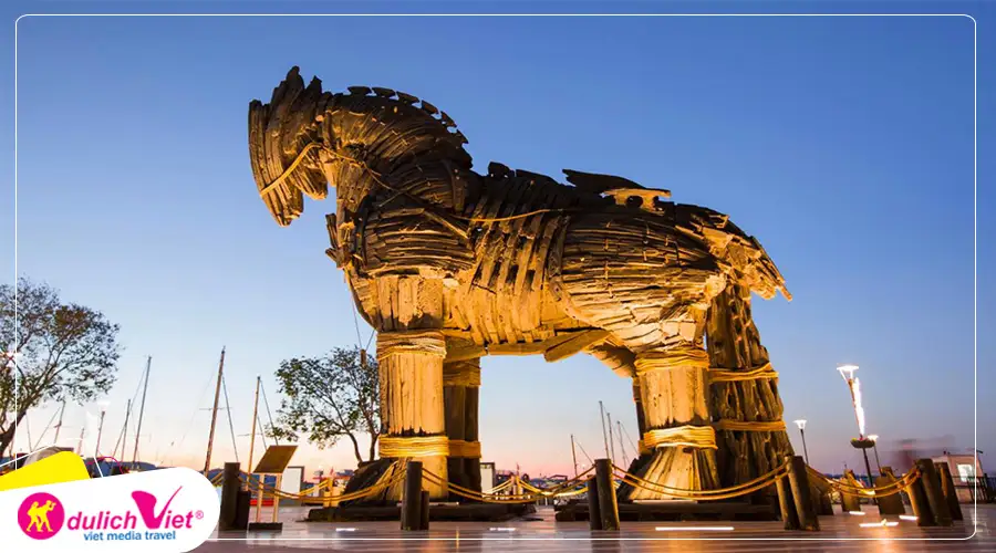 TOUR THỔ NHĨ KỲ MÙA ĐÔNG 8N7Đ | ISTANBUL - CANAKKALE - KUSADASI - PAMUKKALE - KONYA - CAPPADOCIA