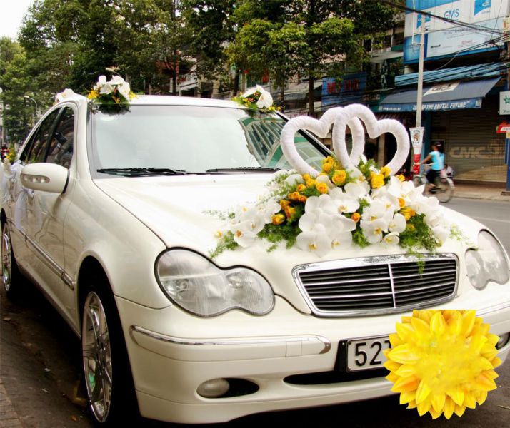 Dịch vụ thuê xe hoa tại Du Lịch Việt luôn làm hài lòng các cặp đôi  