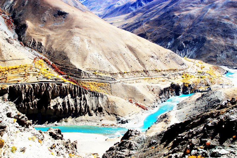 Vẻ đẹp của vùng Ladakh một địa điểm nằm tại rìa Tây Tạng 
