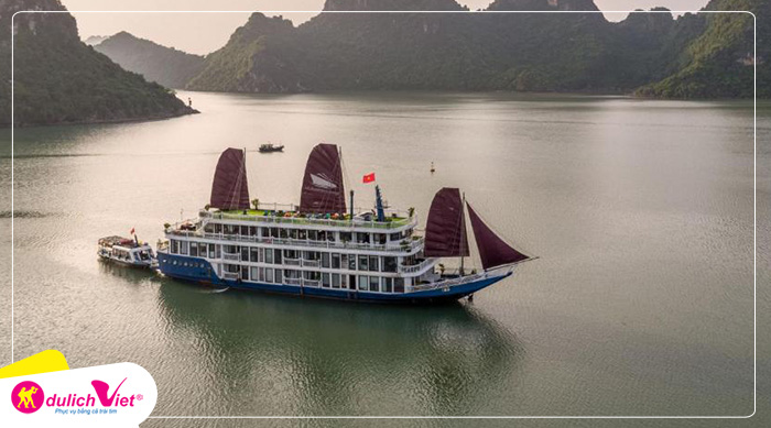 Du lịch Trải Nghiệm Du thuyền Hạ Long Verdure Lotus Cruises 5 sao từ Sài Gòn 2023