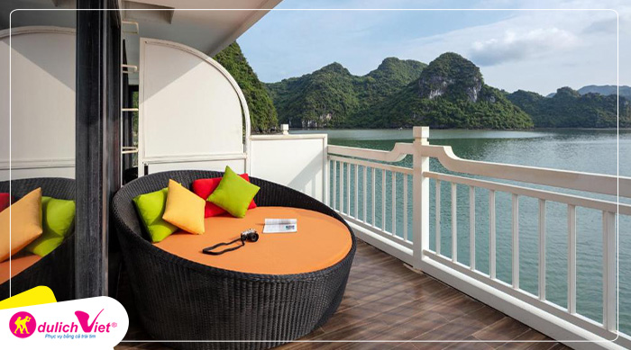 Du lịch Trải Nghiệm 3N2Đ Du thuyền Hạ Long Verdure Lotus Cruises 5 sao từ Sài Gòn 2023