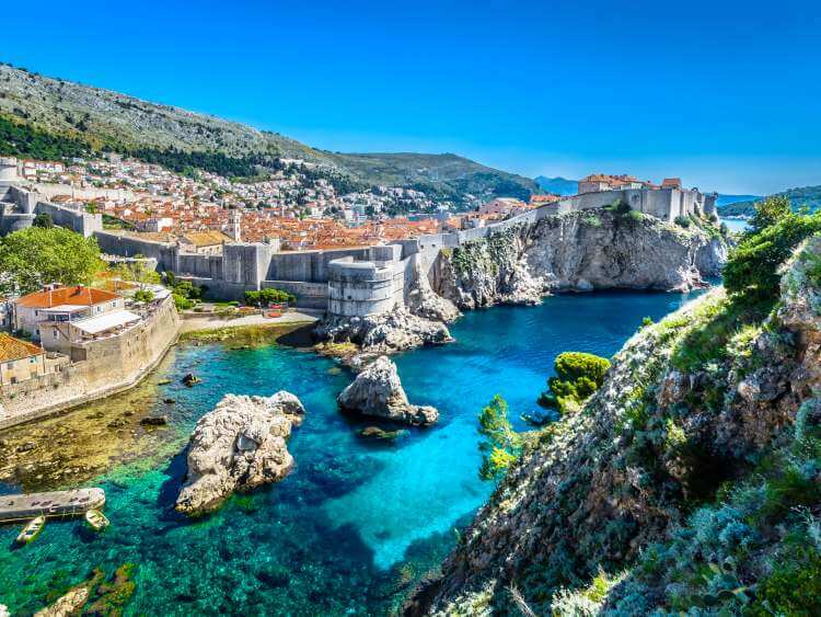 Du lịch Châu Âu ghé thăm Dubrovnik – Croatia