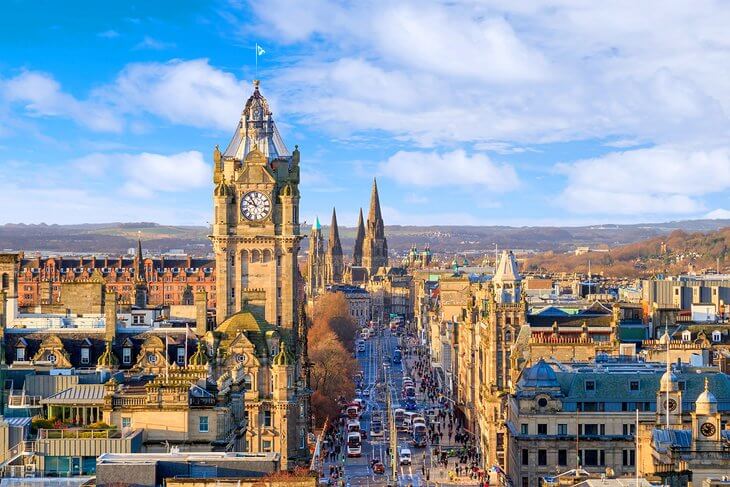 Du lịch Châu Âu ghé thăm Edinburgh – Scotland