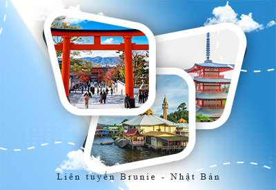 Du lịch Hè - Tour Du lịch liên Tuyến Brunie - Nhật Bản 5N4Đ từ Sài Gòn 2023