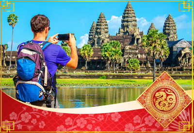 Du lịch Campuchia Tết Âm lịch - Siem Reap - Phnom Penh từ Sài Gòn 2025