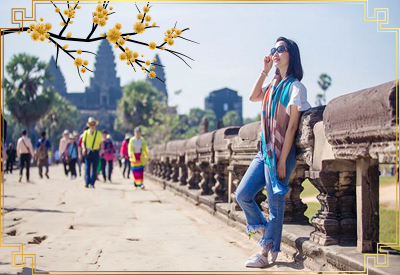 Du lịch Tết Âm lịch Tour Campuchia Siem Reap - Phnom Penh từ Sài Gòn 2023
