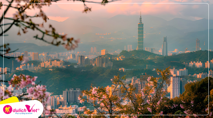 Du lịch Đài Loan mùa Hoa Anh Đào 2024 - Đài Bắc - Đài Trung - Nam Đầu - Cao Hùng từ Sài Gòn