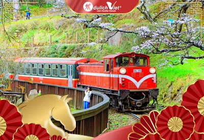 TOUR ĐÀI LOAN TẾT NGUYÊN ĐÁN 5N4Đ | CAO HÙNG - ĐÀI TRUNG - ALISHAN - ĐÀI BẮC