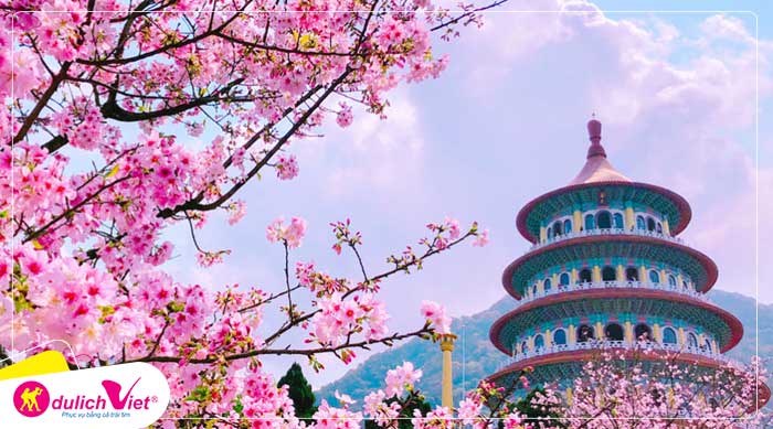 Du lịch Đài Loan mùa Hoa Anh Đào - Đài Bắc - Đài Trung - Nam Đầu - Cao Hùng từ Sài Gòn 2024