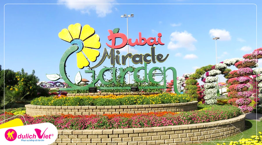 Du lịch Dubai - Vườn hoa lớn nhất thế giới