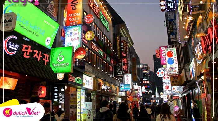 Du lịch Hàn Quốc Chợ Dongdaemun