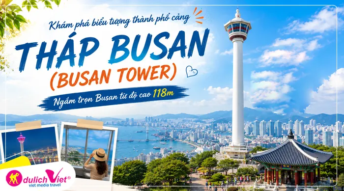 Tháp Busan (Busan Tower) – biểu tượng nổi bật của thành phố