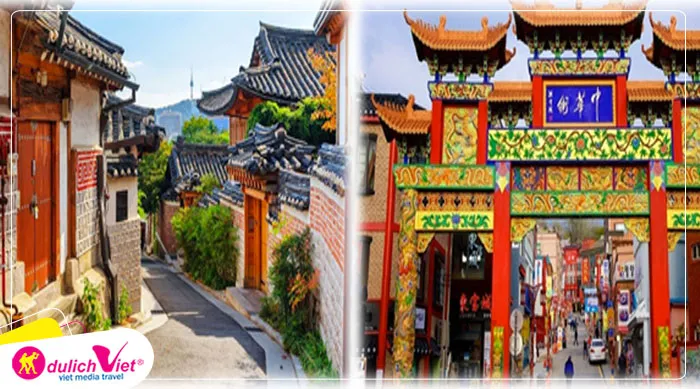 Du lịch Hàn Quốc tham quan khu phố China Town